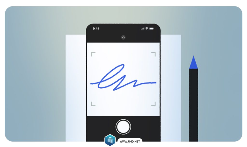 نحوه انجام روش ترسیم و اسکن امضای دیجیتال
