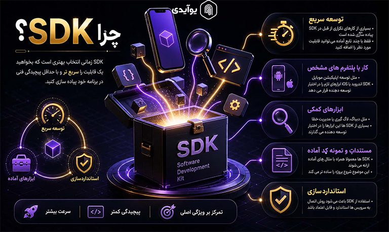 چه زمانی SDK بهتر است؟ 