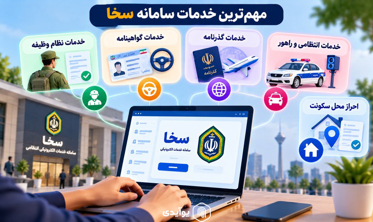 مهمترین خدمات سامانه سخا